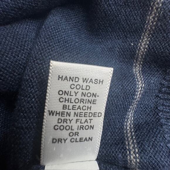 Banana Republic Mens Sweater Sz Medium Silk Cashmere Luxury Blend Pullover - Picture 11 of 11